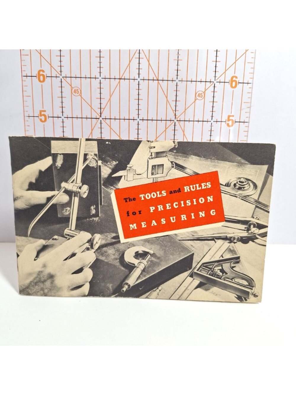 The Tools And Rules For Precision Measuring Starrett Tool Booklet 1953 - Picture 3 of 16